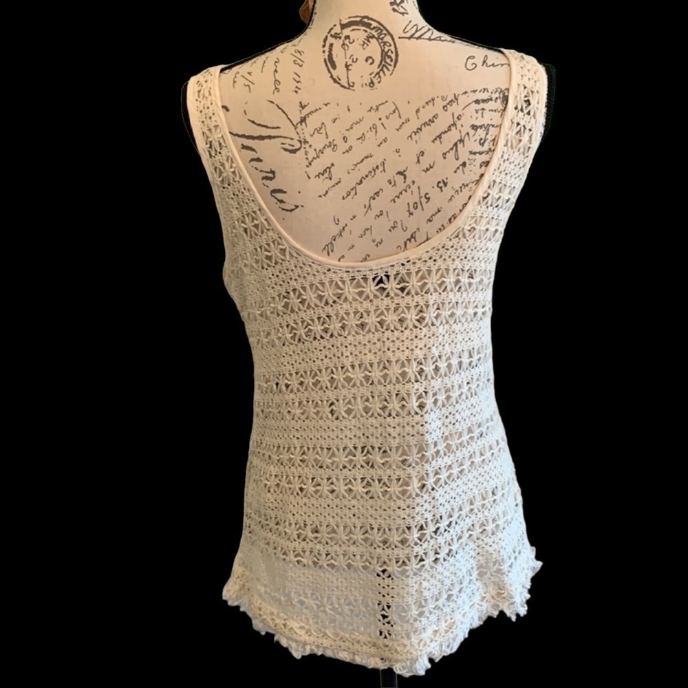 ANTHROPOLOGIE knit tank size L